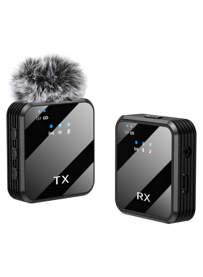 Wireless Lavalier Microphone for TikTok & Video Recording – Noise-Canceling Clip-On Mic for iPhone, Android, Cameras, and More – Perfect for Content Creators - Image 1