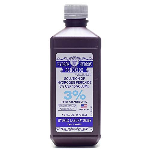 McKesson Hydrox Hydrogen Peroxide 3%, 16 oz - Image 1