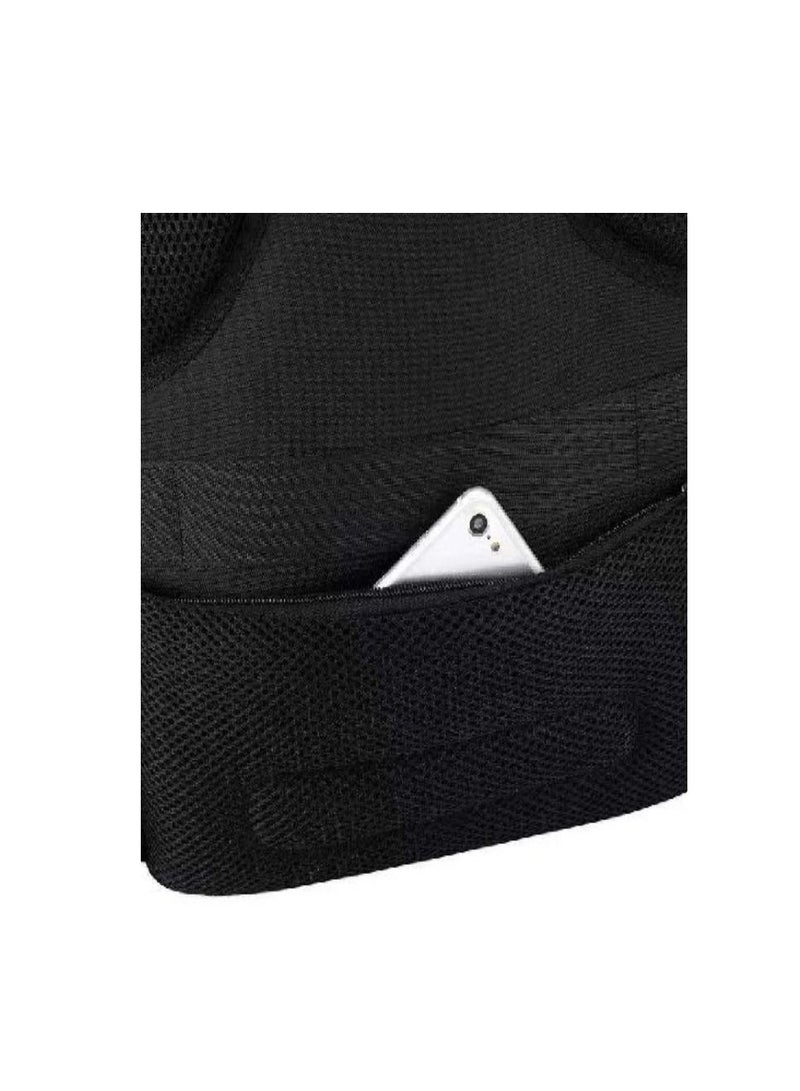 Leather Face Bag Anti-Theft (with A Lock) Design For Travel & Trip Bag + USB PORT  - Image 5
