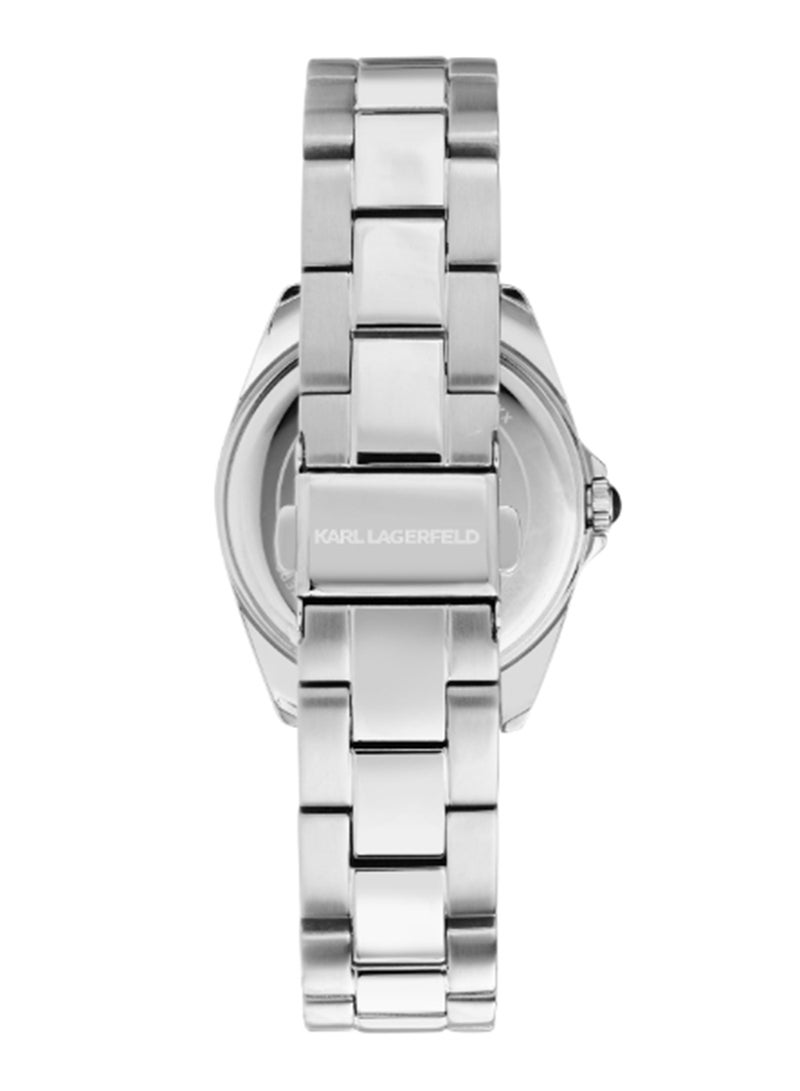 Karl Lagerfeld Women's 35MM Pink, Sunray Dial Stainless Steel Watch - R0553101512 - Image 3
