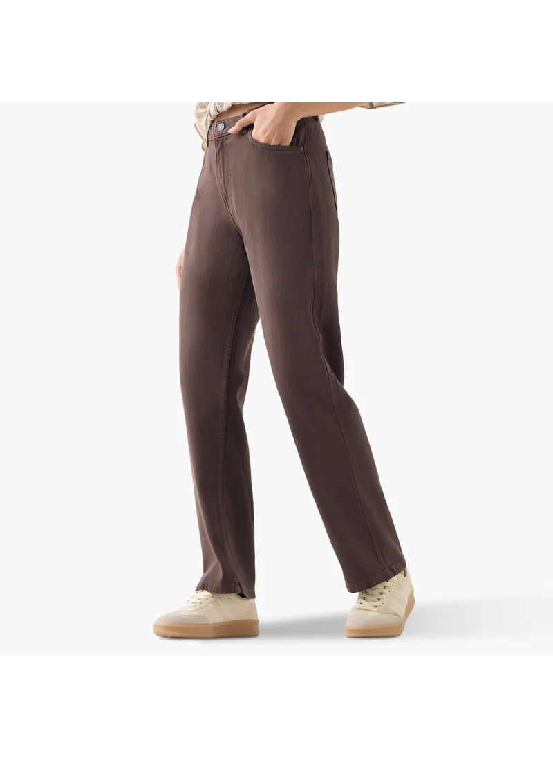 Lee Cooper Lee Cooper Straight Cut Jeans with Pockets