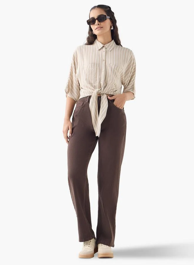 لي كوبر جينز لي كوبر بقصة مستقيمة مع جيوب