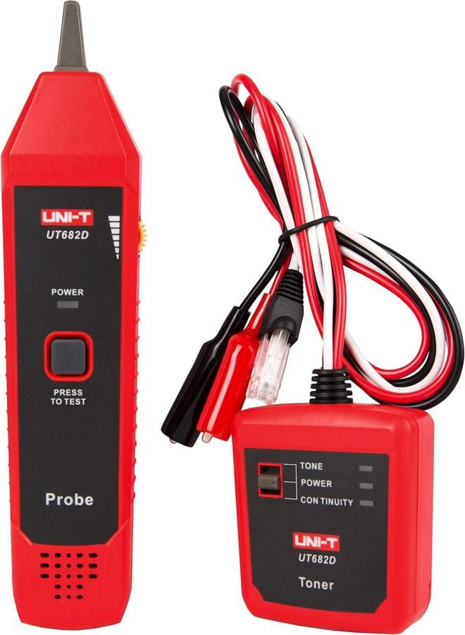 UNI-T Uni-T Ut682D Wire Tracker For Tel. Line, Twisted Pair & Electrical