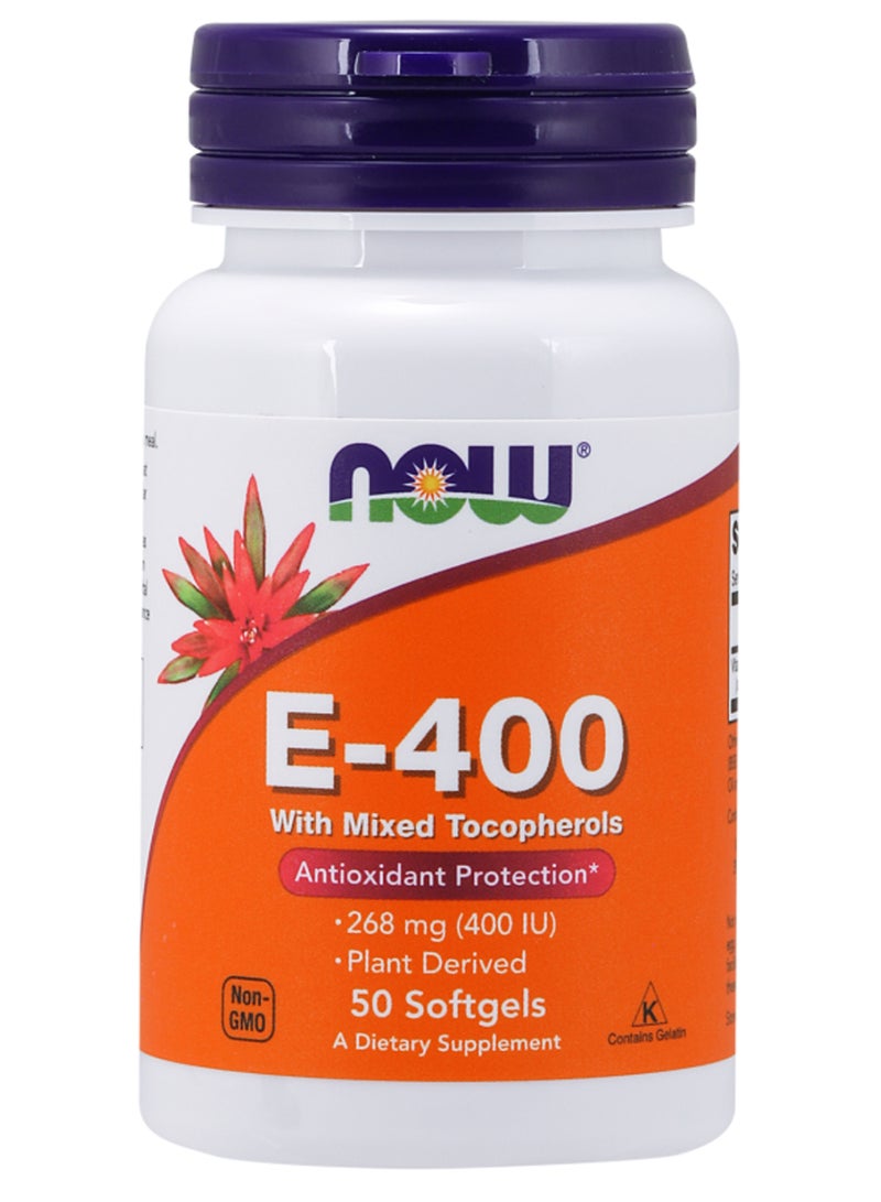 ناو الآن E 400 Mt 50 كبسولة هلامية Xxxx Ofs