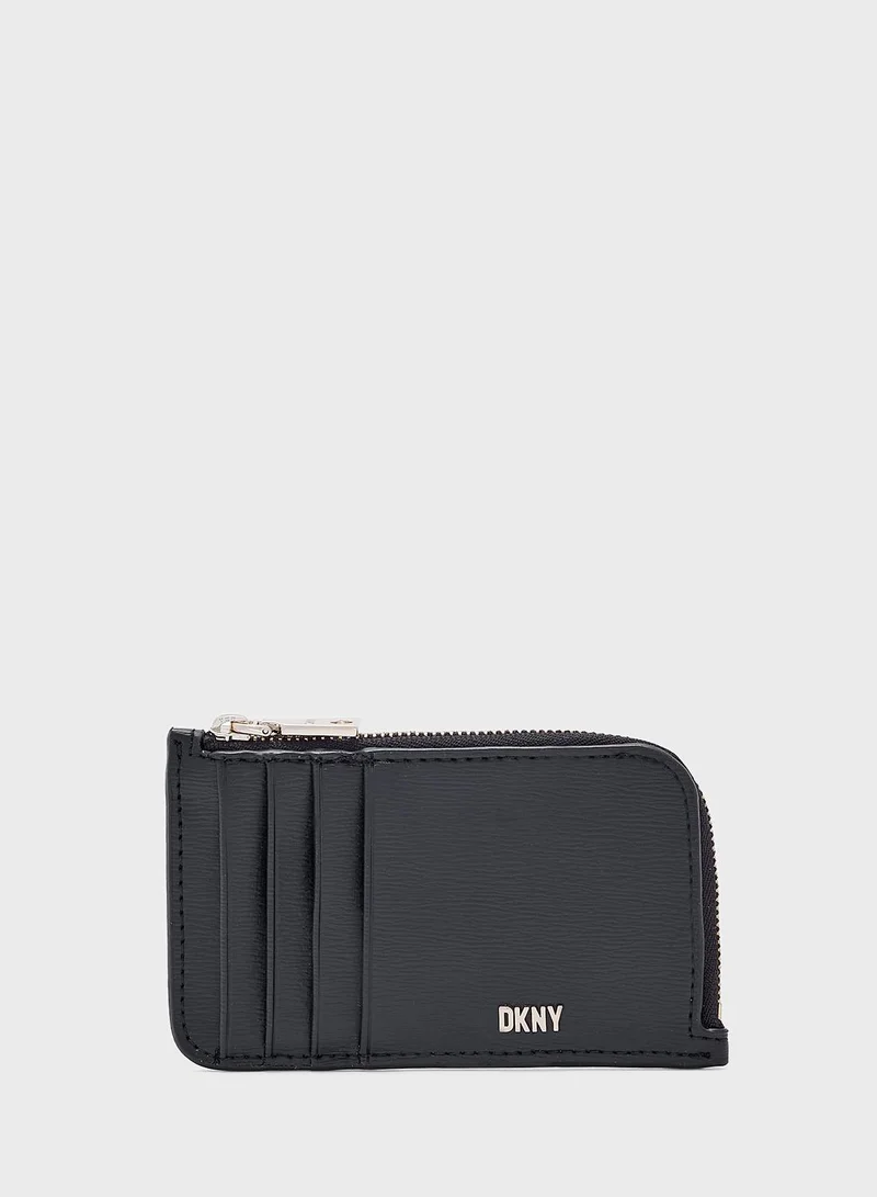 DKNY Perri Zip Around Card Case Wallets Bags