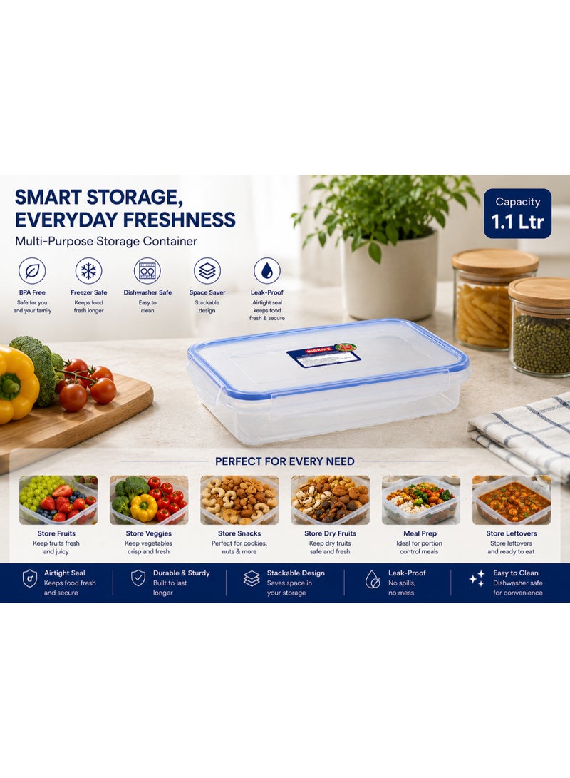 Komax Rect Food Saver 1.1Ltr R4 - Image 2