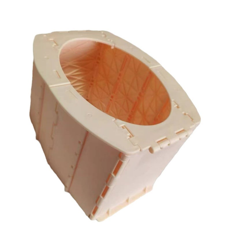 CPC certification baby folding toilet car children's toilet portable urinal baby toilet children's toilet(Pink) - Image 1