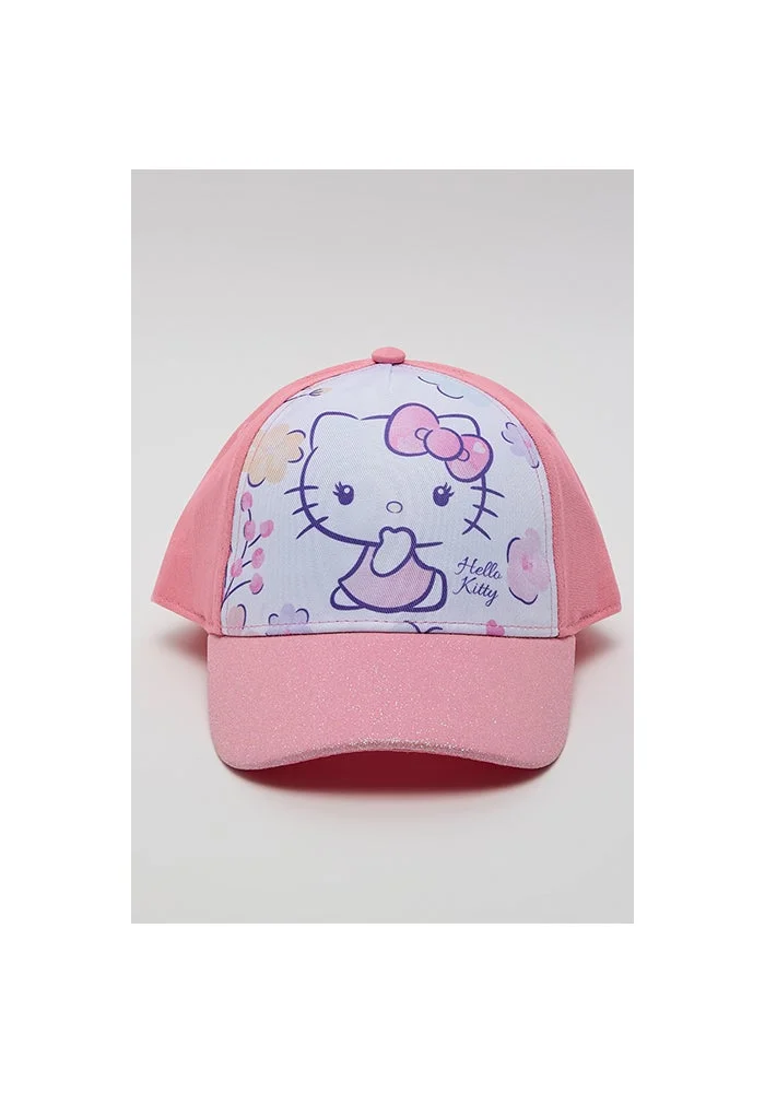 Hello Kitty Print Baseball Cap