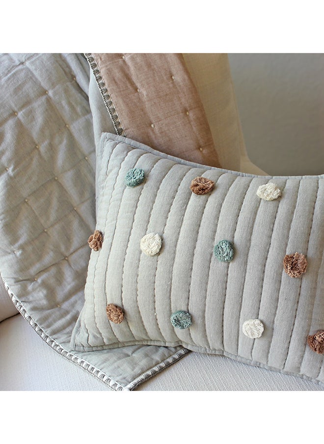 Crane BABY - Ezra Decorative Quilted Pillow - Image 1