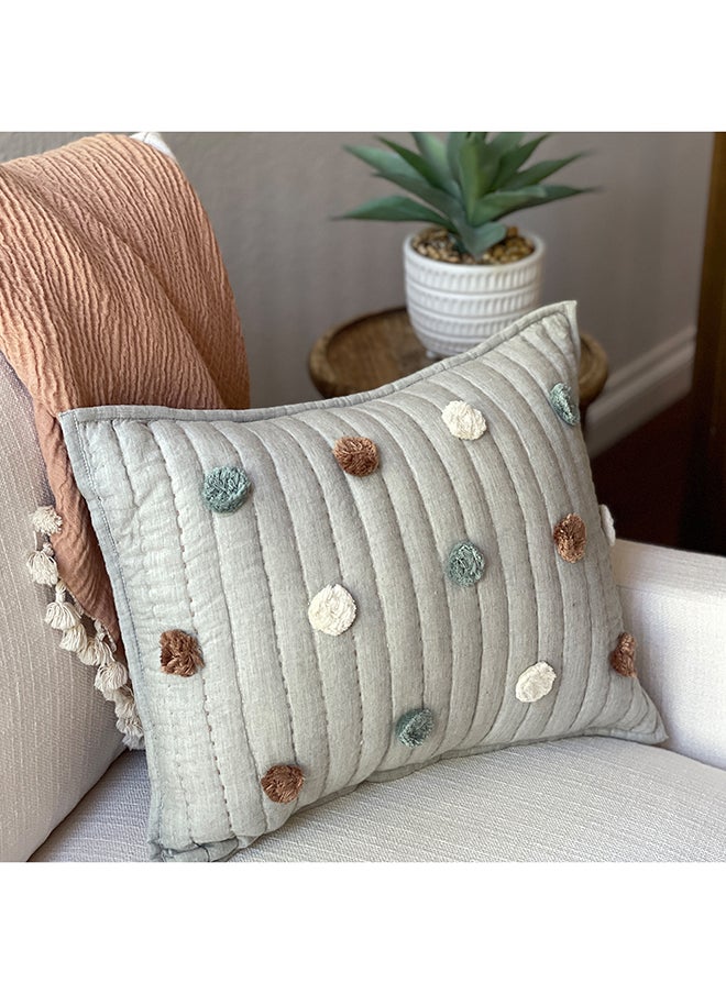 Crane BABY - Ezra Decorative Quilted Pillow - Image 1