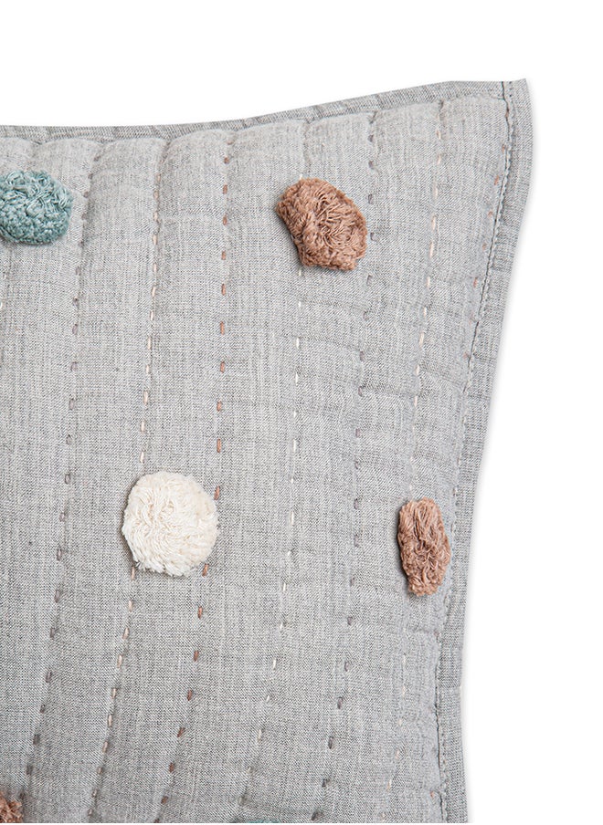 Crane BABY - Ezra Decorative Quilted Pillow - Image 1