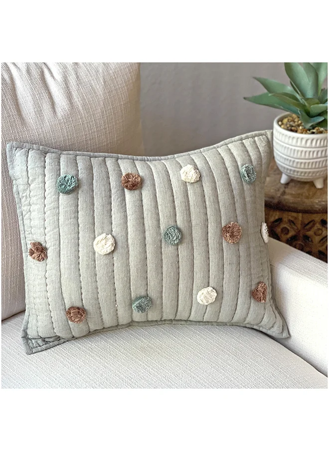 كرين بيبي Ezra Decorative Quilted Pillow