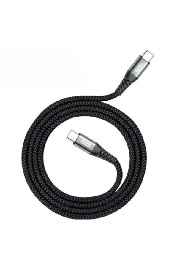 Go-Des USB-C to USB-C Cable (3m/10ft Braided Black) - Image 1