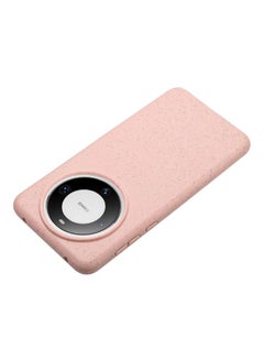 Green Tiger Case For Huawei Mate 60 Pro Wheat MagSafe Magnetic Straw Material + TPU Phone Case  - Image 3