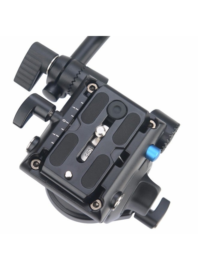 Benro S2n Hydraulic Head, Mirrorless And Dslr Camera Photography And Video Tripod, Monopod, Sliding Rail, Bird Photography, Dynamic Balance, Quick Release, Hand Hole, Damping Head - Image 4