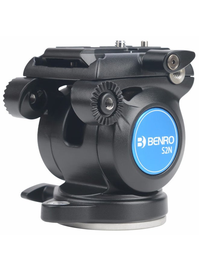 Benro S2n Hydraulic Head, Mirrorless And Dslr Camera Photography And Video Tripod, Monopod, Sliding Rail, Bird Photography, Dynamic Balance, Quick Release, Hand Hole, Damping Head - Image 3