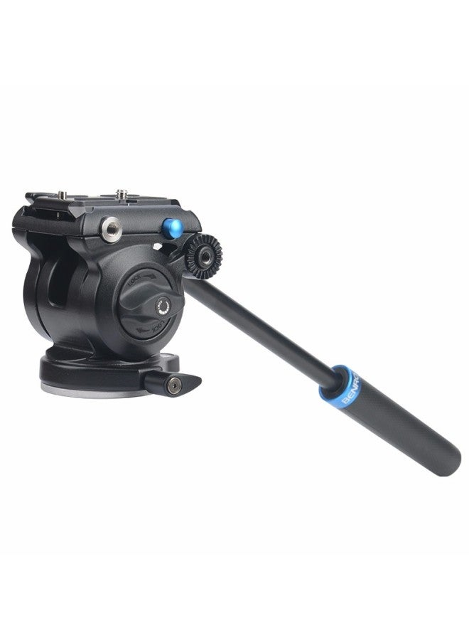 Benro S2n Hydraulic Head, Mirrorless And Dslr Camera Photography And Video Tripod, Monopod, Sliding Rail, Bird Photography, Dynamic Balance, Quick Release, Hand Hole, Damping Head - Image 2