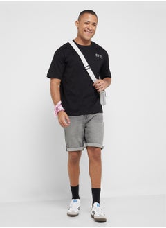 Seventy Five Graphic Print Oversized T-Shirt  - Image 4