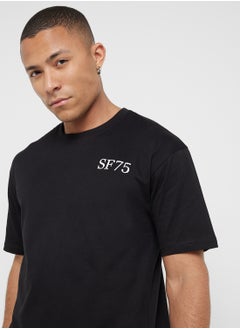 Seventy Five Graphic Print Oversized T-Shirt  - Image 3