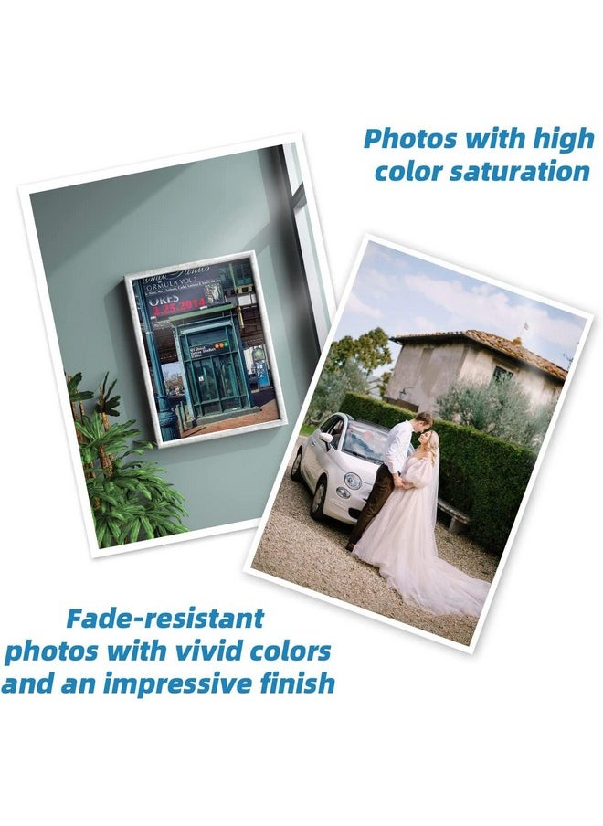 Uinkit Uinkit Thick Photo Paper 8.5x11 inches 100sheets Double Sides Glossy Heavyweight Photo Paper 300gsm Only Suitable for Professional Inkjet Printer  - Image 5