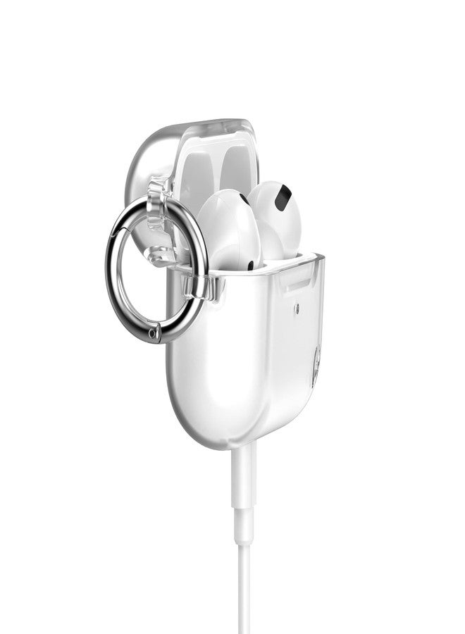 Speck Products Presidio Clear for Airpods Pro 2nd/1st Generation Case, Clear/Bright Silver - Image 4