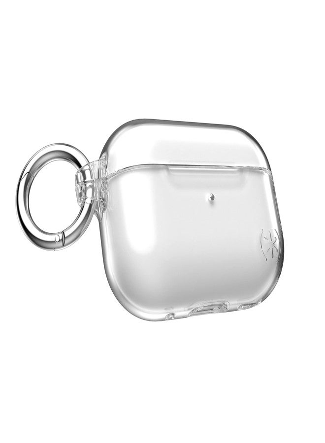 Speck Products Presidio Clear for Airpods Pro 2nd/1st Generation Case, Clear/Bright Silver - Image 1