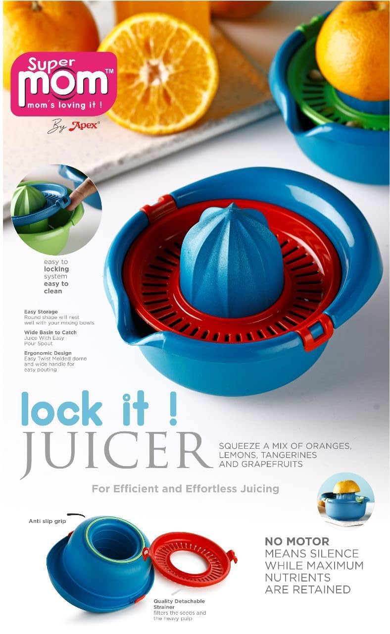 Aktnil Heavy Duty Hand Press Manual Fruit Juicer Effortless Citrus Extraction for Fresh Healthy Juices Orange Squeezer - Image 5