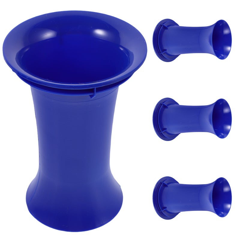 Speaker Ports 4Pcs Subwoofer Port Tubes Enhance Bass Clarity For Car Entertainment Blue Plastic - Image 4