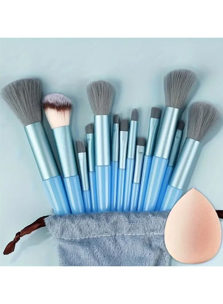 ORiTi Makeup Brush Set Soft Fluffy Professional Cosmetic Foundation Powder Eyeshadow Kabuki Blending Make up Brush Beauty Tool  - Image 1