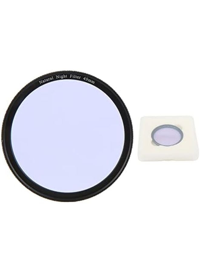49mm Camera Light Pollution Filter Night View Astronomical Photography Doublesided Coating - Image 2