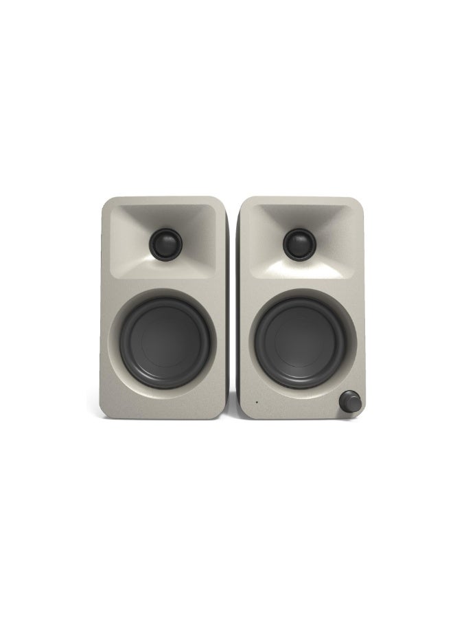 Kanto Audio ORA 100W Powered Reference Desktop Speakers with USB-C Input and Bluetooth-Moon, Pair - Image 3