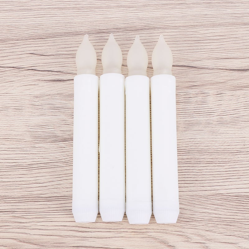 8pcs Simulation Candle Lamp Candle Lamp Pole Candle Light for Halloween Dancing Evening Without Battery Size 2 - Image 4