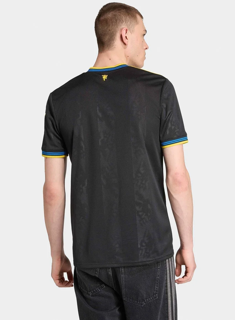 اديداس adidas Mufc 3 Jsy Black Football/Soccer Jerseys