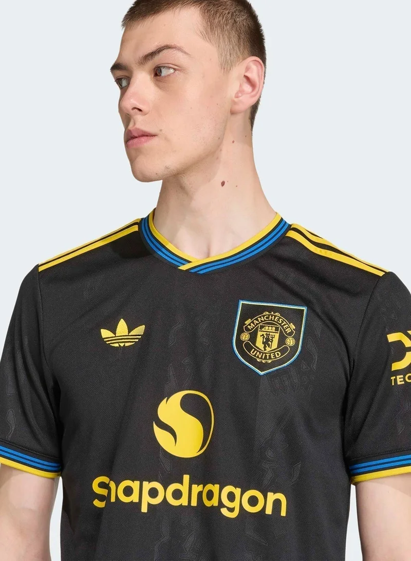 Adidas BLACK adidas Mufc 3 Jsy Black Football/Soccer Jerseys for Men | Best Price UAE