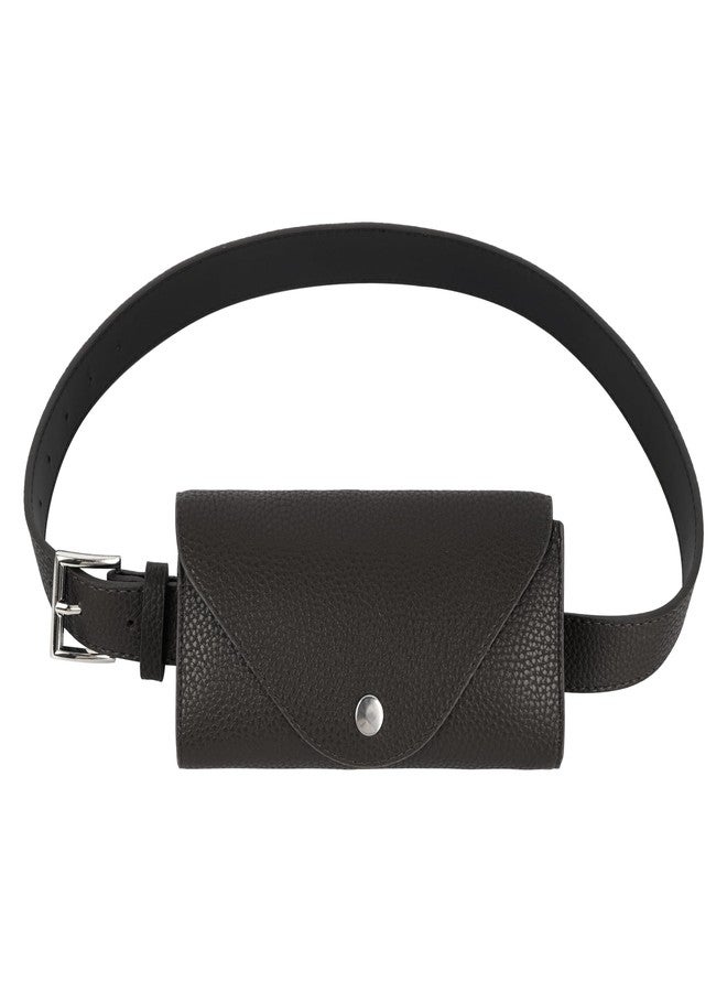 Lobagve Women Mini Envelope Flap PU Leather Belt Waist Bag Handbag Clutch Cell Phone Pouch Coin Purse - Image 1