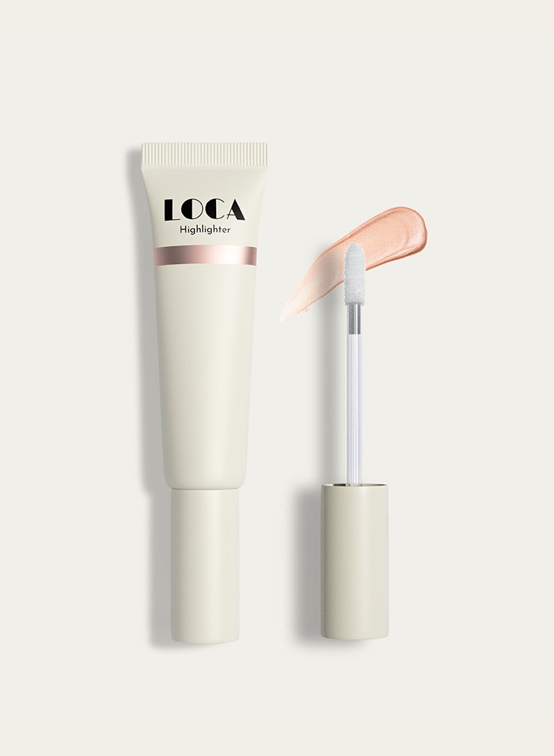 loca Loca Highlighter 02 Aesthetic Metallic Pink  - Image 1