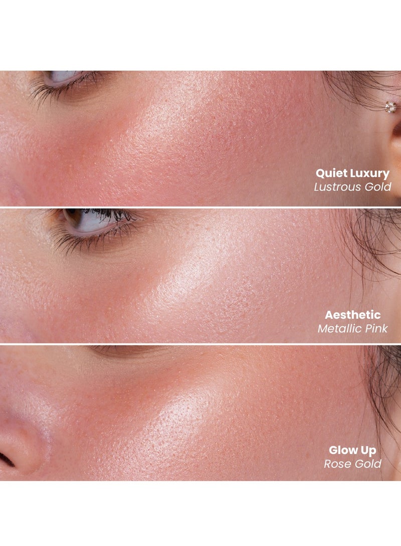 loca Loca Highlighter 02 Aesthetic Metallic Pink  - Image 4