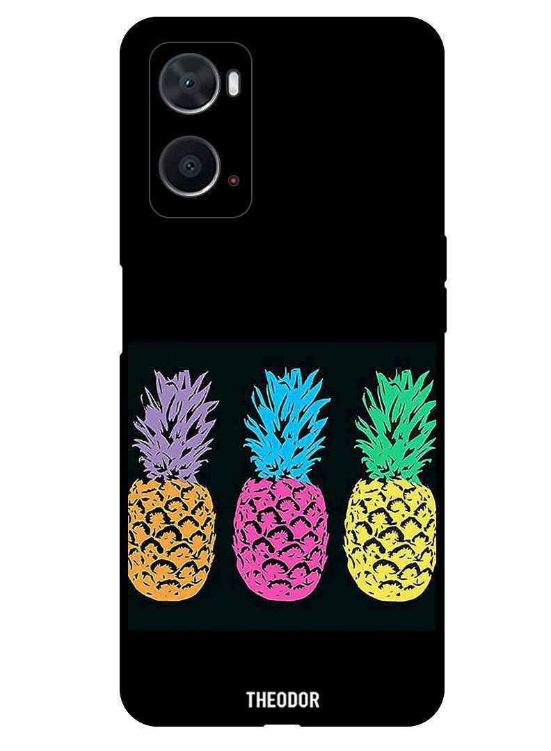 Theodor Protective Case Anti ScratchShockproof Cover For OPPO A76 Pineapples 1 - Image 1