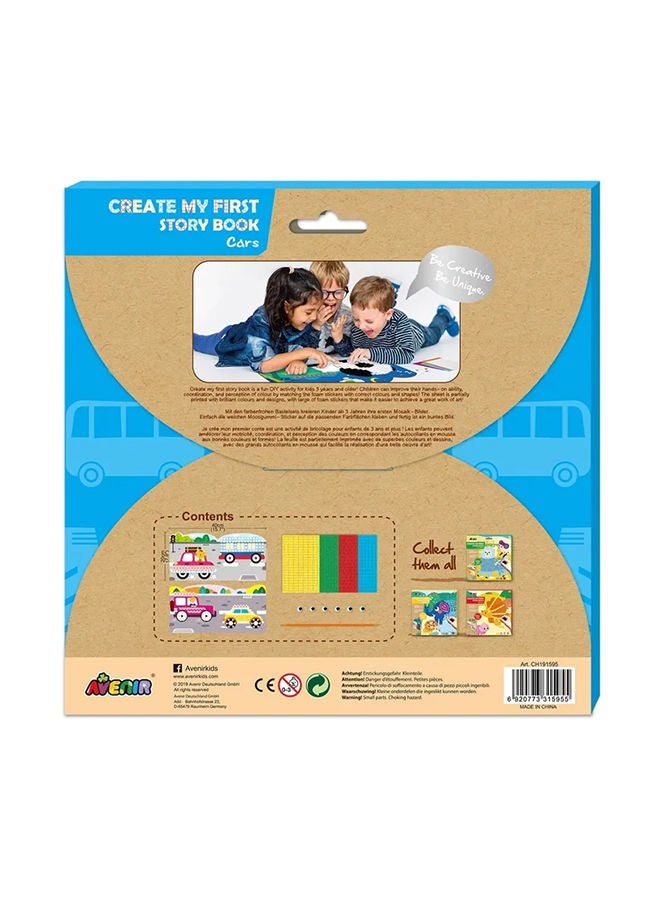 Avenir Cars Mosaic Junior Kit: Fun Diy Activity for Kids Improve Coordination and Perception of Colors Ideal Gift for Kids 3+ - Image 5
