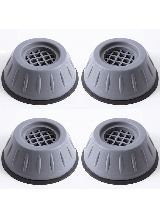 Boounyatin وسادات قدم غسالة بوونياتين 4 قطع، دعم مضاد للصدمات والضوضاء، وسادات مضادة للاهتزاز للغسالة، مثبت للغسالة لجميع أنواع الغسالات - Image 1