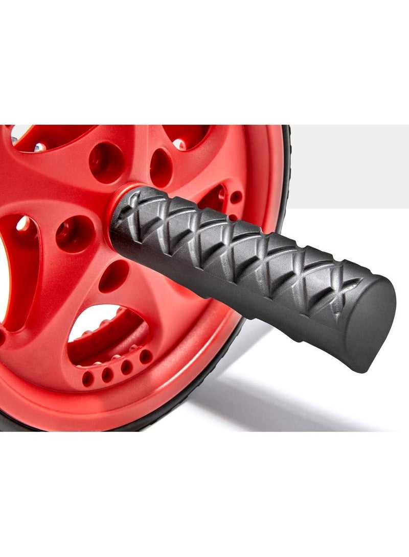 ريبوك عجلة البطن ريبوك – أداة لتقوية عضلات الجسم الأساسية – تصميم مزدوج للعجل لتحقيق التوازن والثبات - Image 4