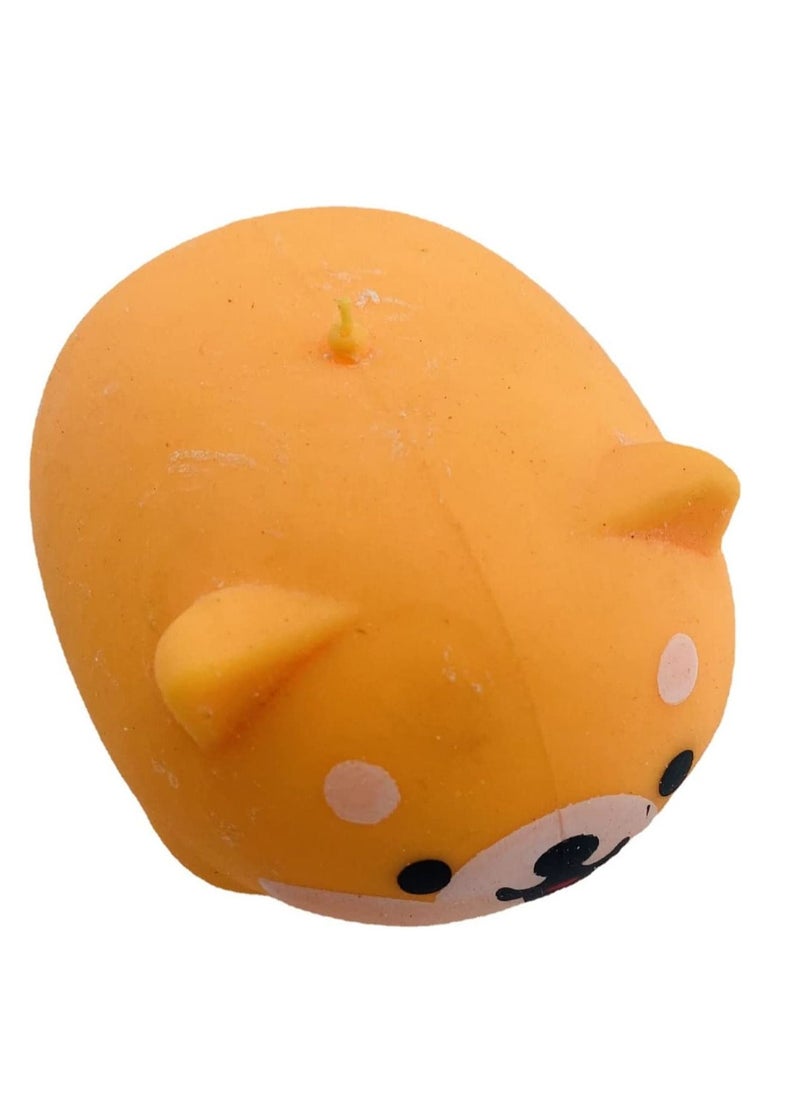 Kanza Squeaky Rubber Toy Professional Latex Dog Toy For Kids Cartoon Toy For Playing Interactive Game & Imaginative Toy For Kids 1 Pcs  - Image 1