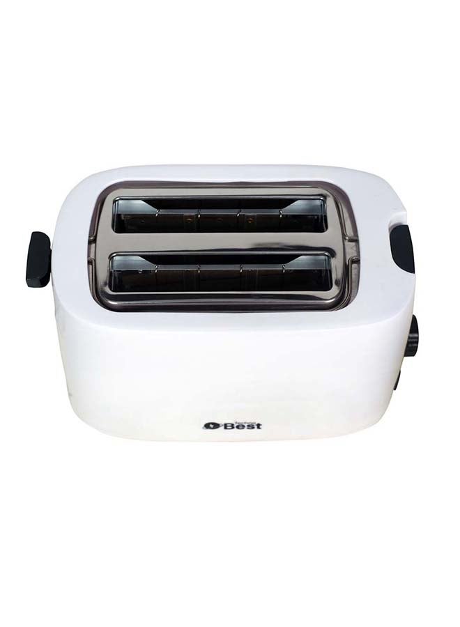 Techno Best 2 Slice Electric Toaster/Efficient Breakfast Toasting/Breakfast machine with Browning control/Plastic 2 Slices 650 W BET-01P White - Image 2