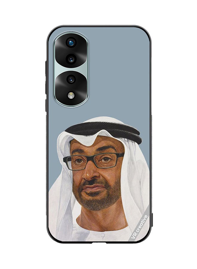 VR CREATIVE Protective Case Cover For Honor 70 Pro plus Sheikh Mohamed Bin Zayed Al Nahyan Design Multicolour - Image 1