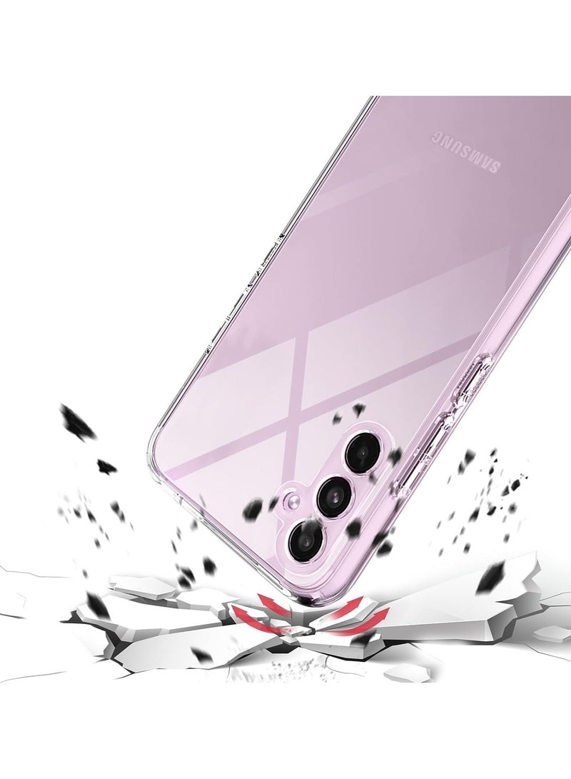 Case for Samsung Galaxy A16 Clear Cover Transparent Soft Flexible TPU Slim Anti fall Protection Case Lightweight Cover compatible for Samsung Galaxy A16  - Image 3