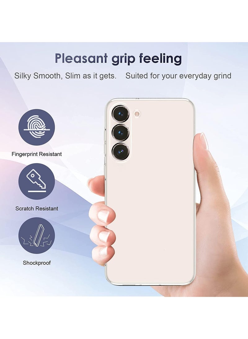 Case for Samsung Galaxy A16 Clear Cover Transparent Soft Flexible TPU Slim Anti fall Protection Case Lightweight Cover compatible for Samsung Galaxy A16  - Image 4