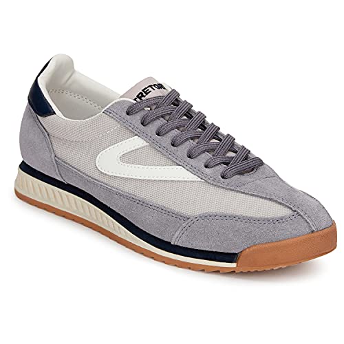 TRETORN Women's Rawlins Fashion Sneakers, Grey/White, 6.5 - Image 2