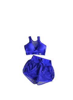 MANIKAN A 2-piece women's sports set consisting of a mesh shorts and a bra. 