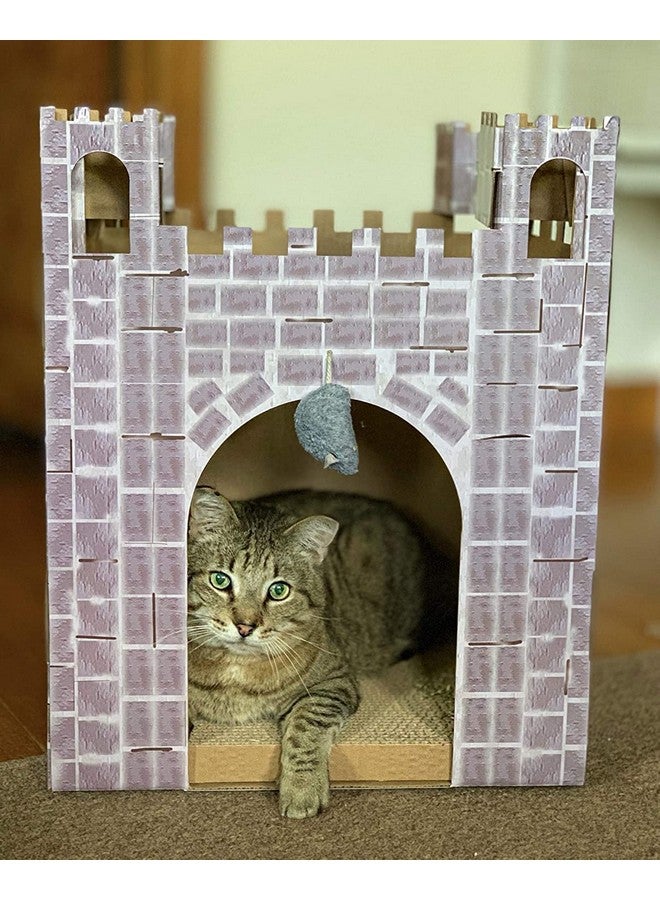 Midlee Castle Cat Scratcher House - Image 4