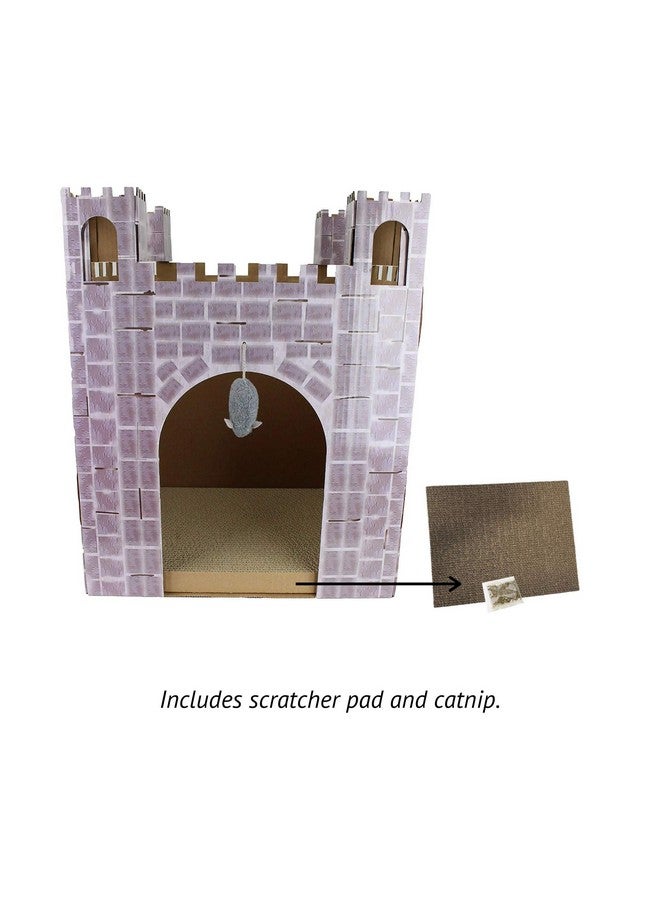 Midlee Castle Cat Scratcher House - Image 5